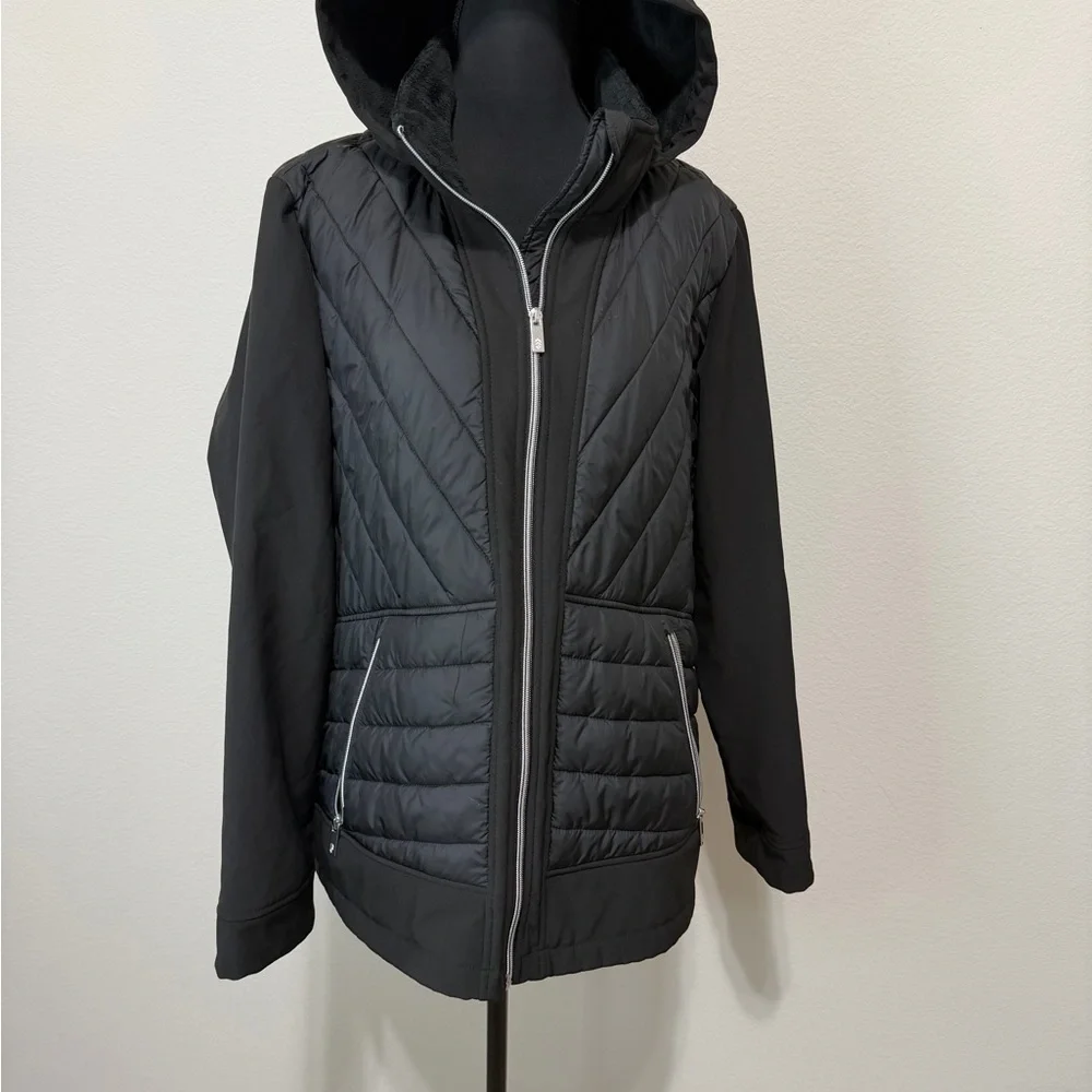 Free Country Black Quilted Jacket